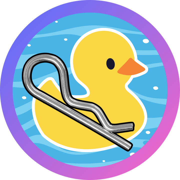 Apron Social R-key Ducky Logo